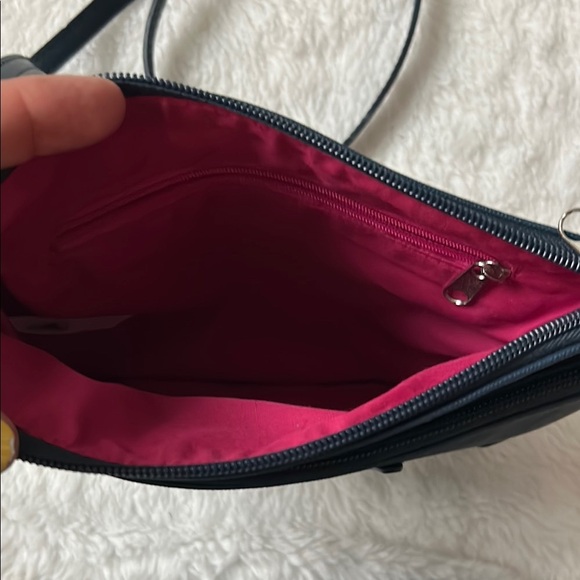 Disney Crossbody Bag with Castle and Ferris Wheel Design - Black and Multicolor - Picture 4 of 7